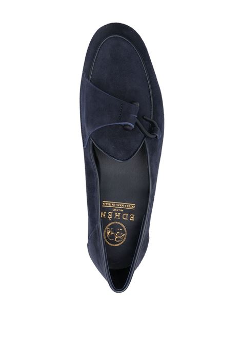 Blue suede loafers Edhèn milano - women EDHÈN MILANO | COMPFLYDSUE1078
